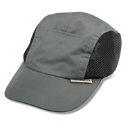 Casquette type base-ball gris