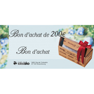 Bon d'achat de 200,00 EURO